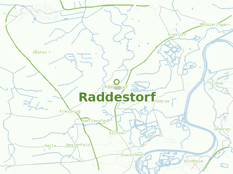Karte von Raddestorf
