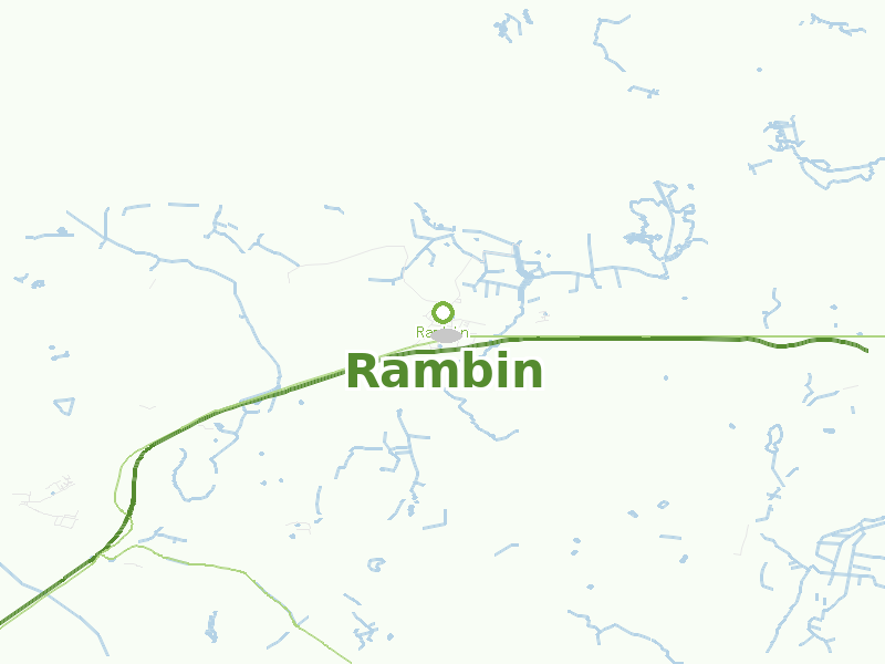 Karte von Rambin