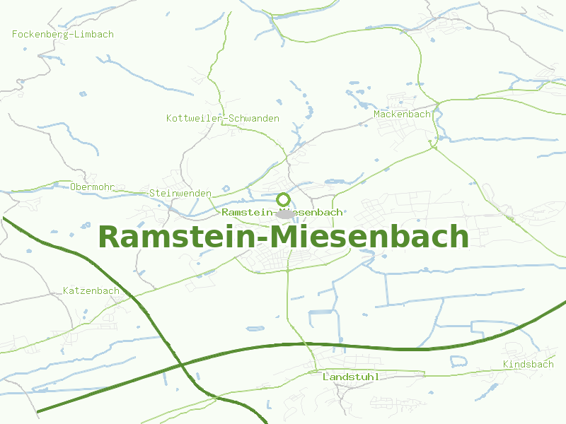 Karte von Ramstein-Miesenbach