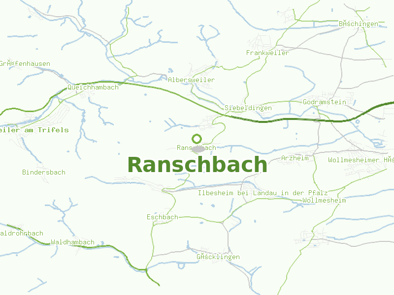 Karte von Ranschbach