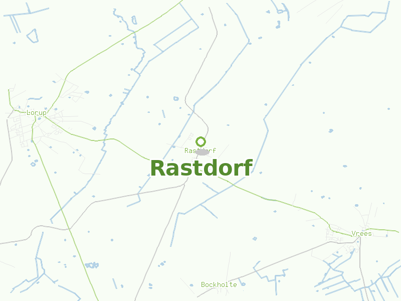 Karte von Rastdorf