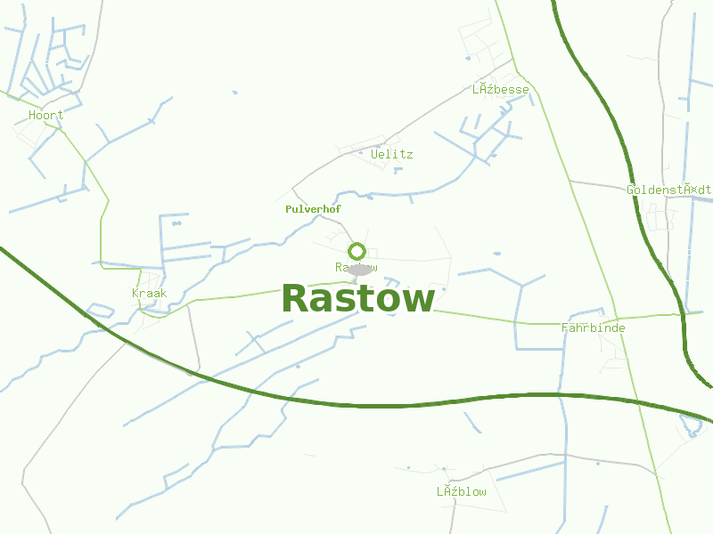 Karte von Rastow