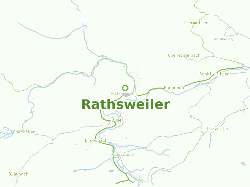 Karte von Rathsweiler