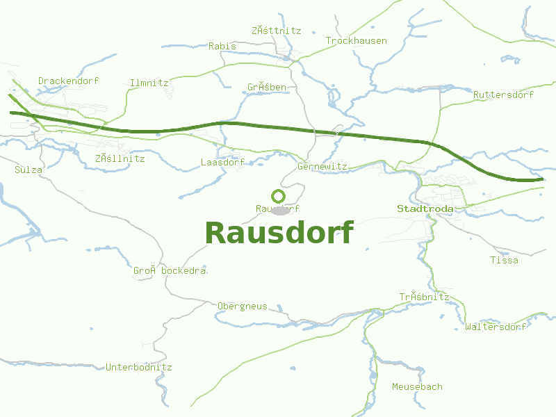 Karte von Rausdorf