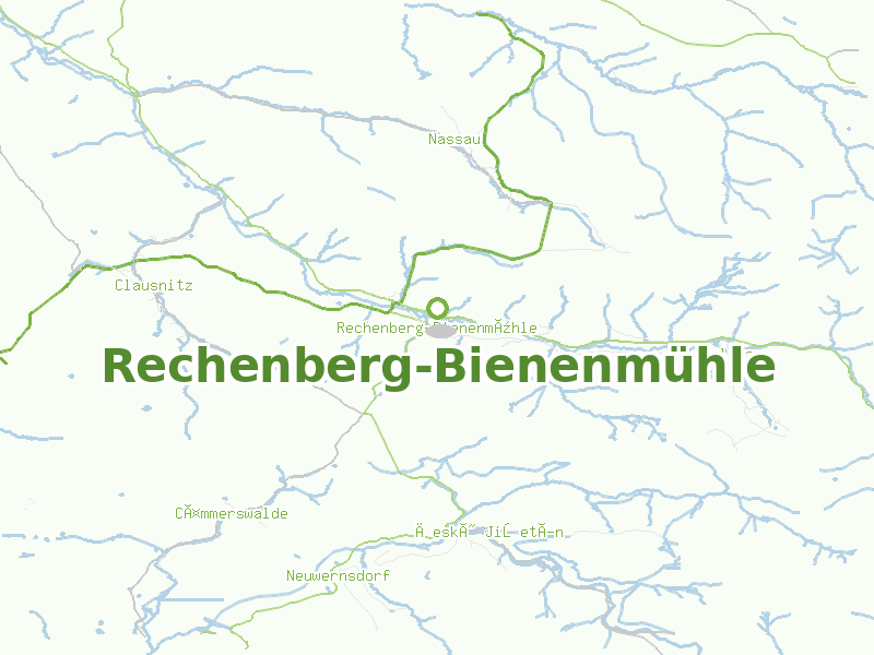 Karte von Rechenberg-Bienenmühle