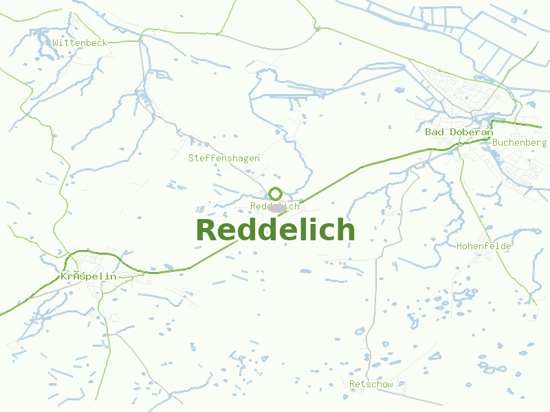 Karte von Reddelich