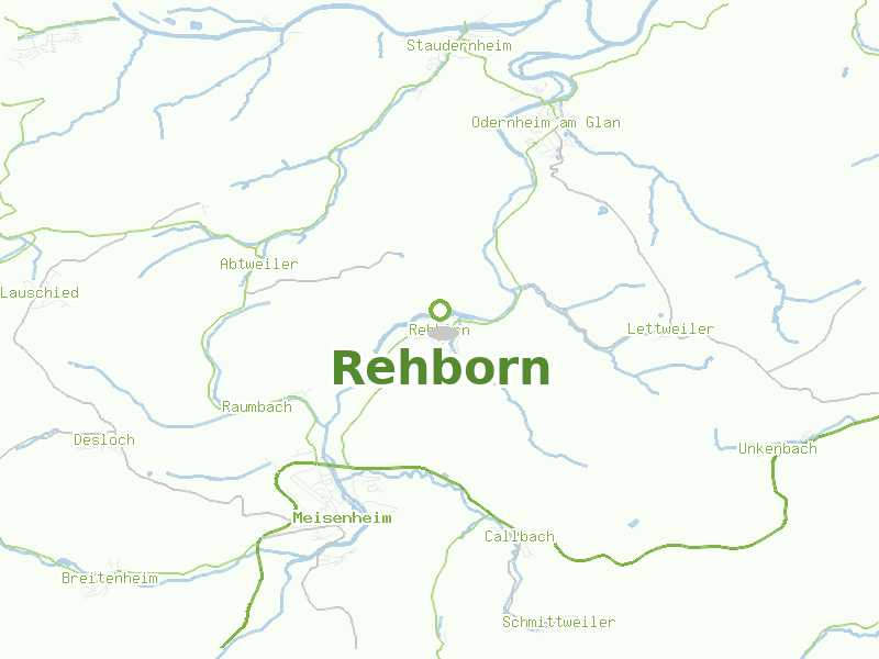 Karte von Rehborn