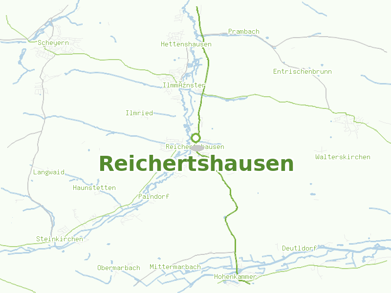 Karte von Reichertshausen