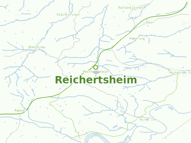 Karte von Reichertsheim