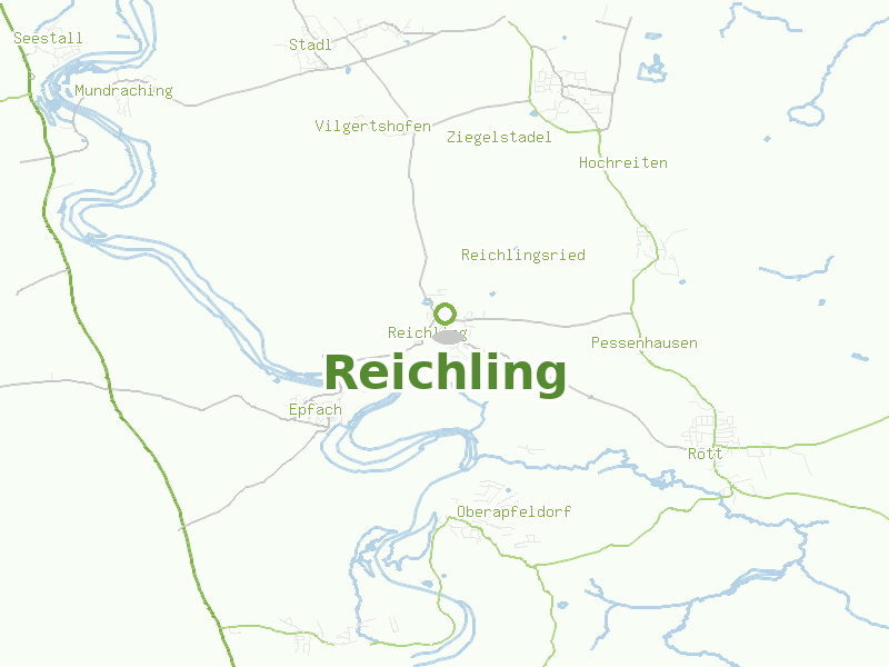 Karte von Reichling