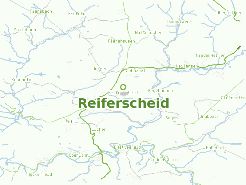 Karte von Reiferscheid