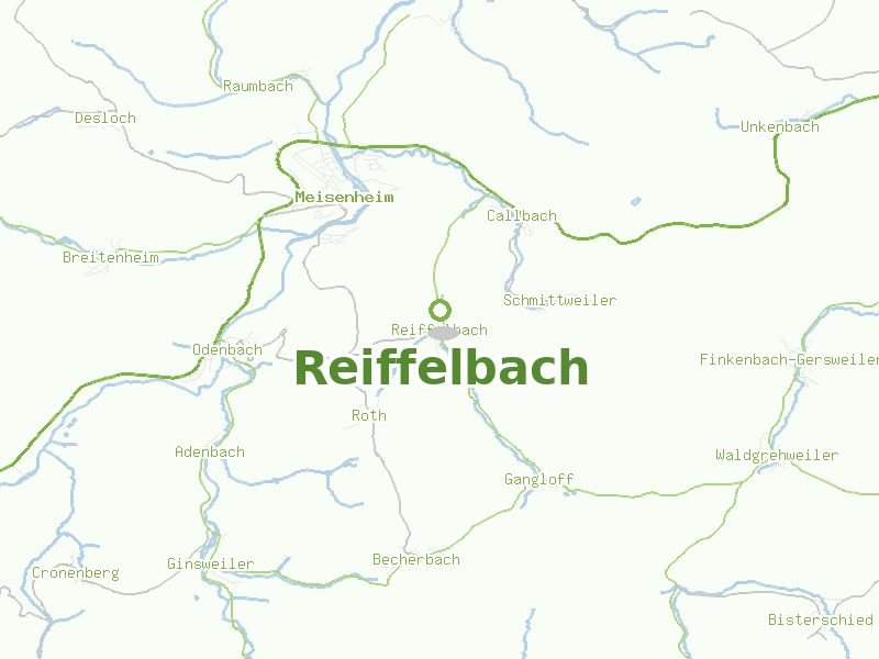 Karte von Reiffelbach