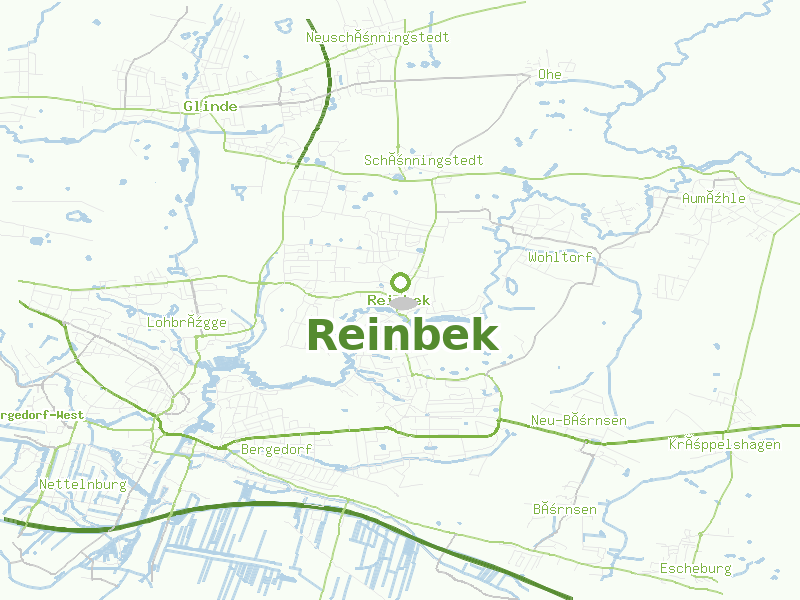 Karte von Reinbek