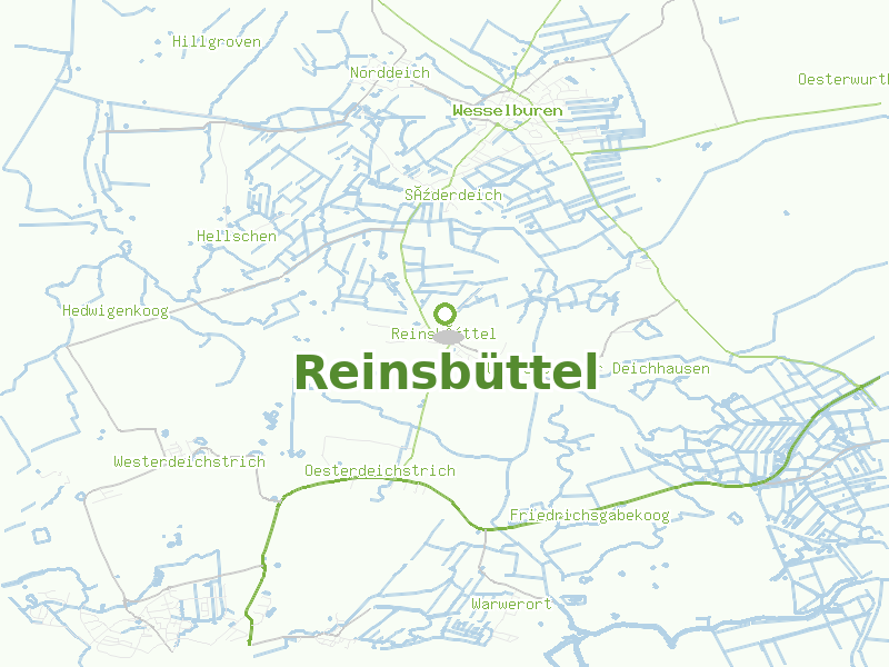 Karte von Reinsbüttel