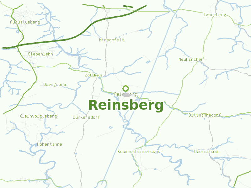 Karte von Reinsberg