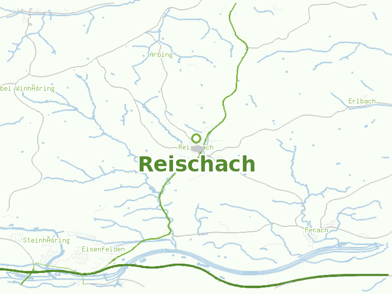 Karte von Reischach