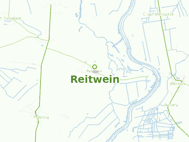 Karte von Reitwein