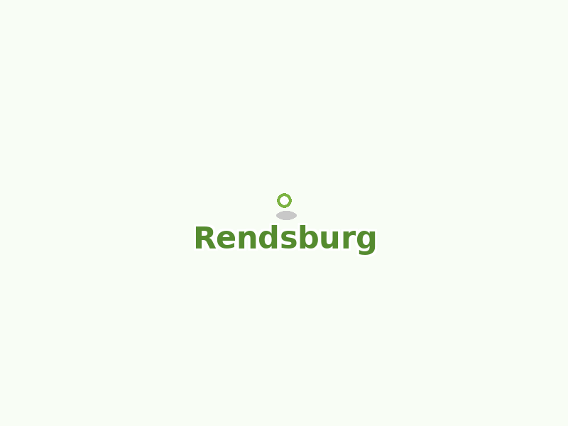 Karte von Rendsburg