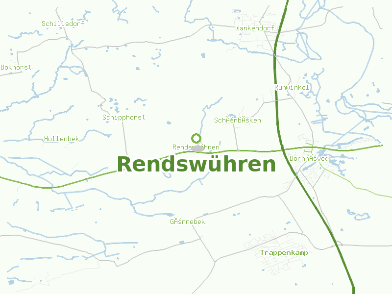 Karte von Rendswühren