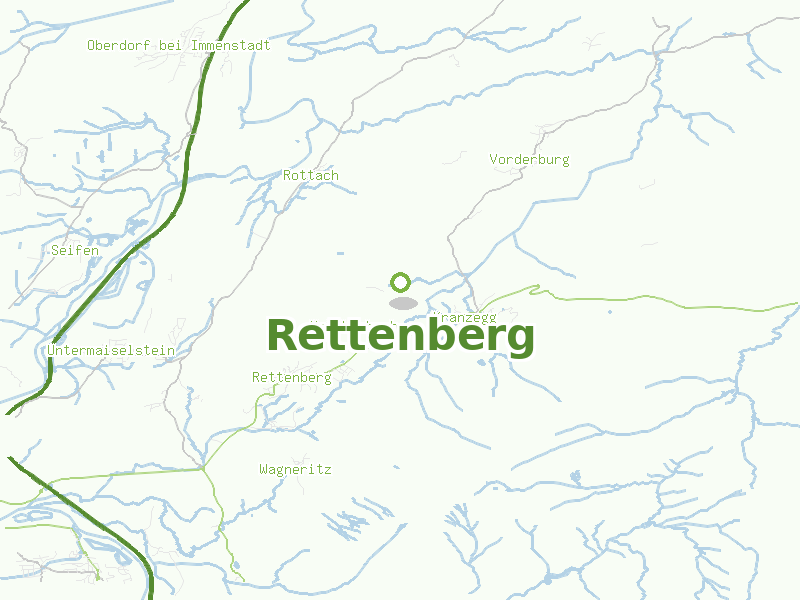 Karte von Rettenberg