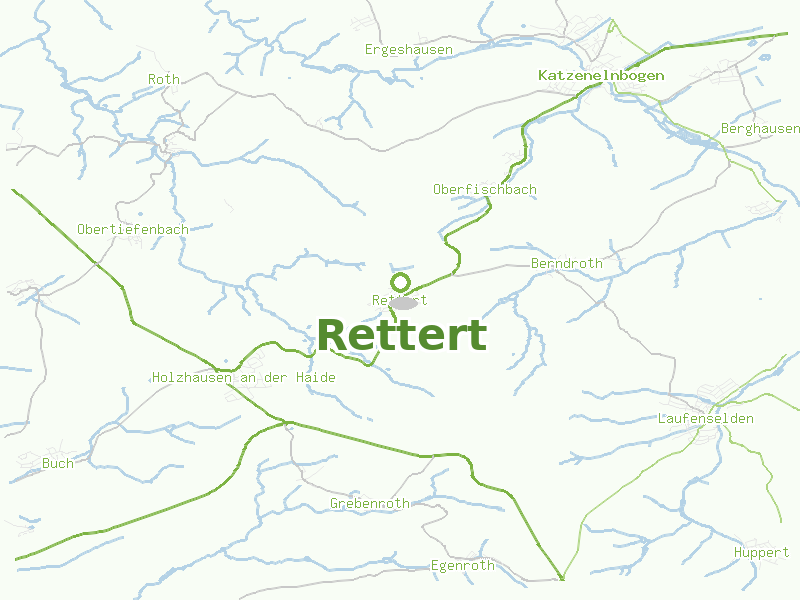 Karte von Rettert