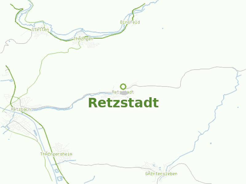 Karte von Retzstadt