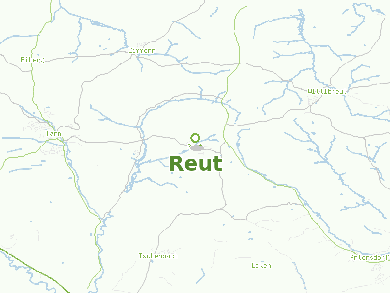 Karte von Reut