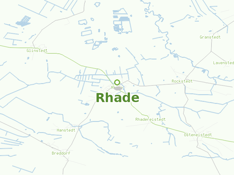 Karte von Rhade