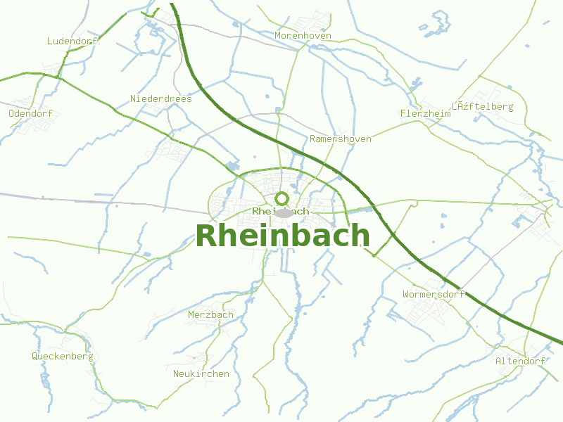 Karte von Rheinbach