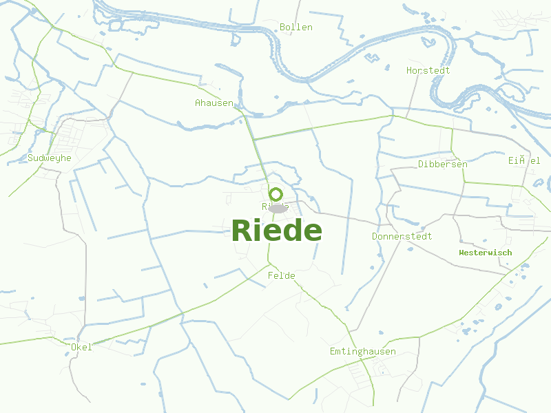 Karte von Riede