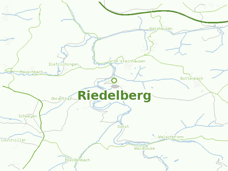 Karte von Riedelberg