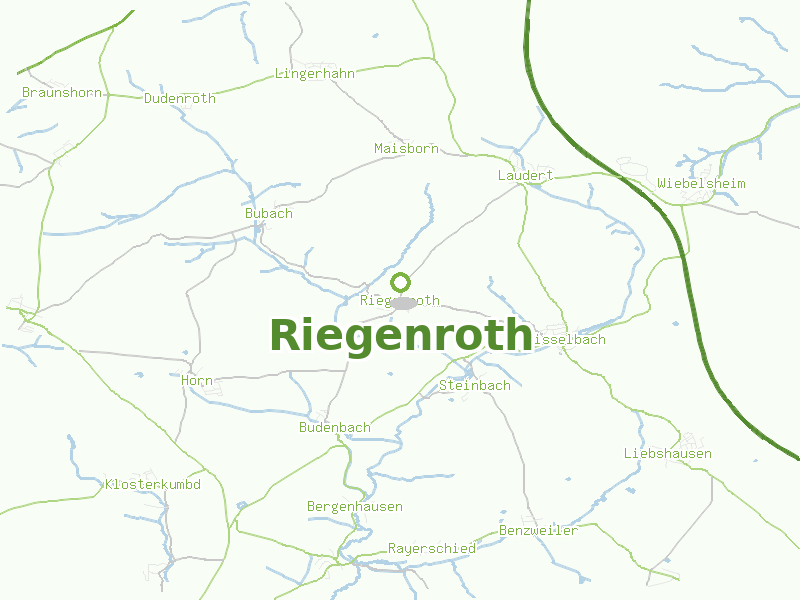 Karte von Riegenroth