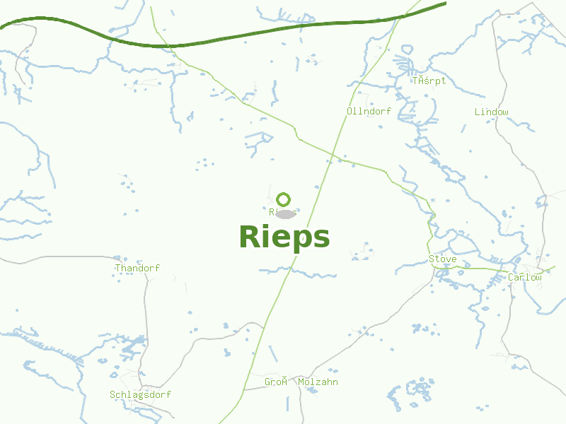 Karte von Rieps