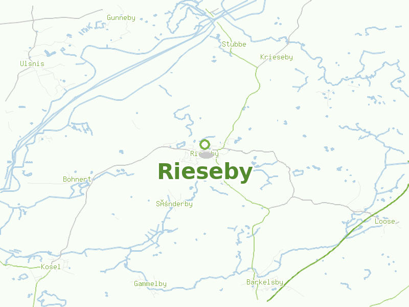 Karte von Rieseby