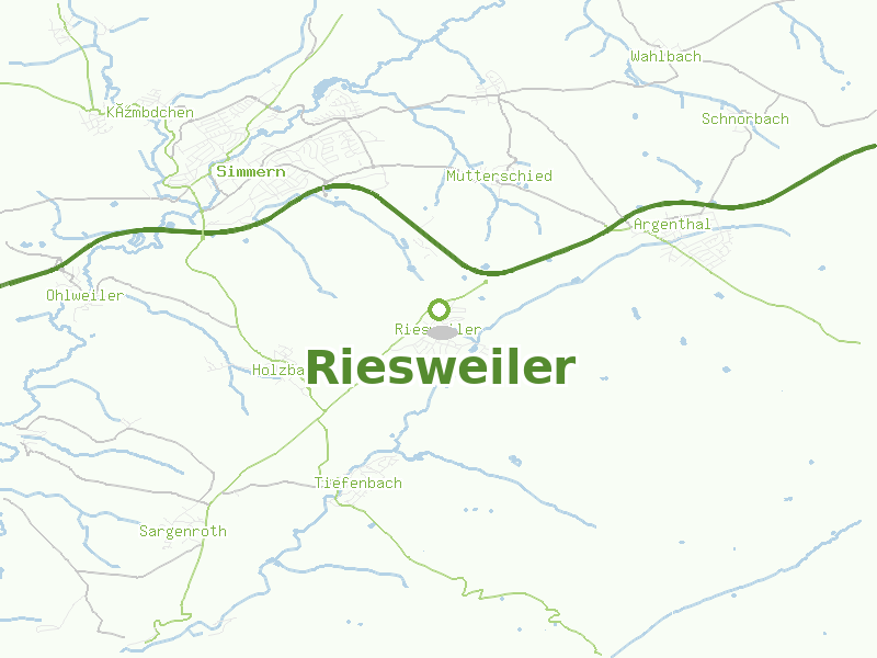 Karte von Riesweiler