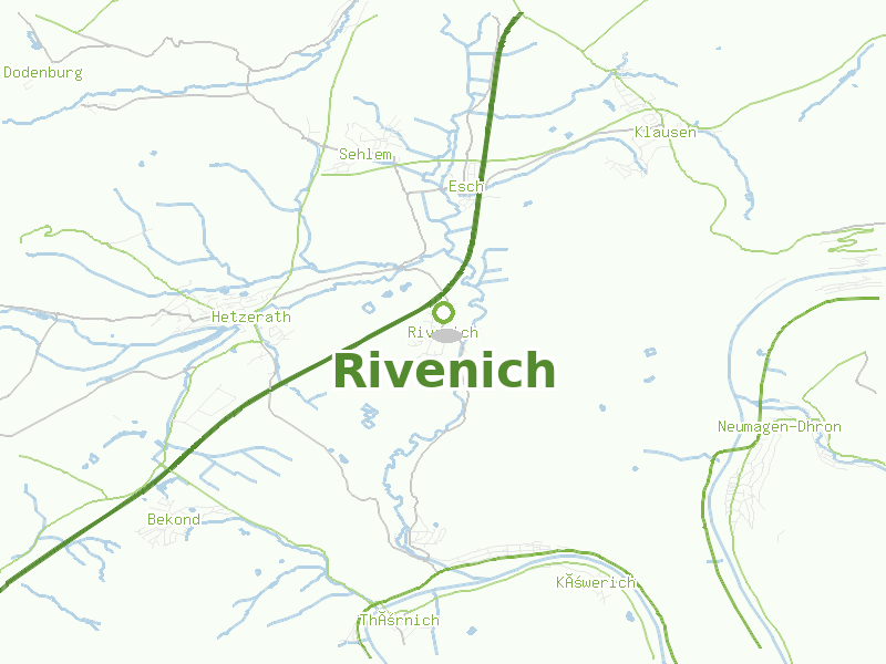 Karte von Rivenich