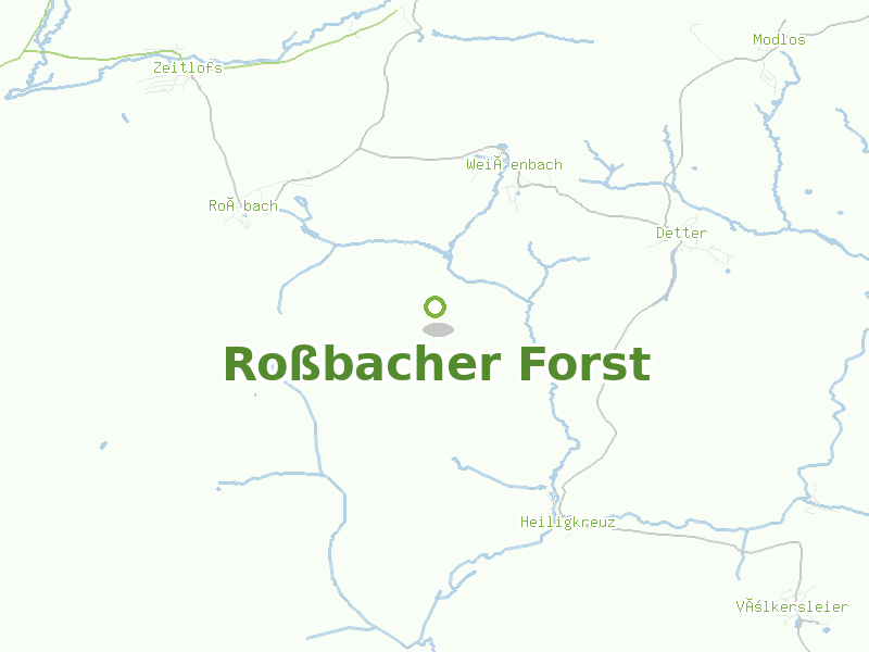 Karte von Roßbacher Forst