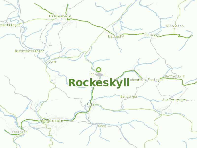 Karte von Rockeskyll