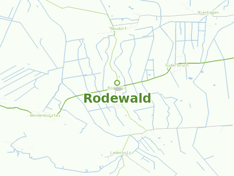 Karte von Rodewald