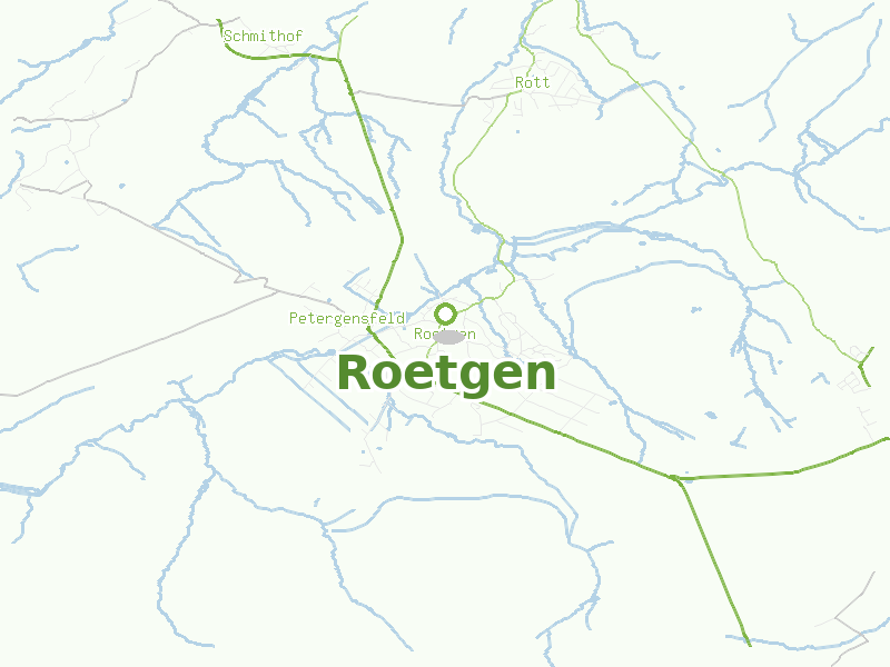 Karte von Roetgen
