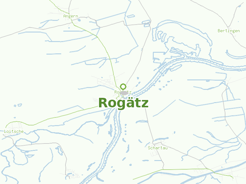 Karte von Rogätz