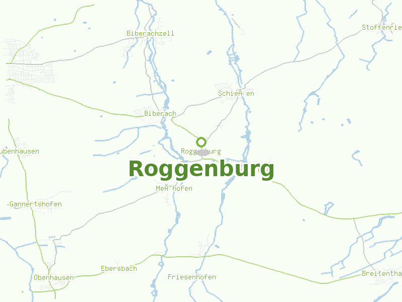 Karte von Roggenburg