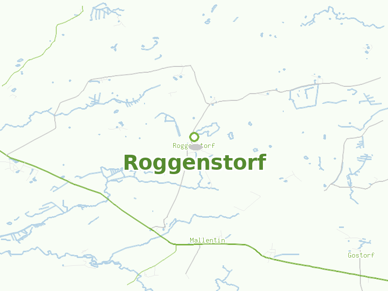 Karte von Roggenstorf