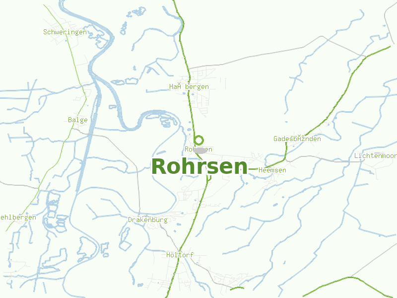 Karte von Rohrsen