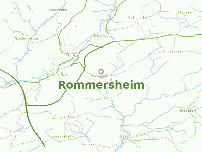 Karte von Rommersheim