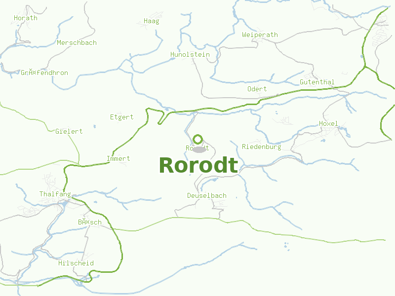 Karte von Rorodt