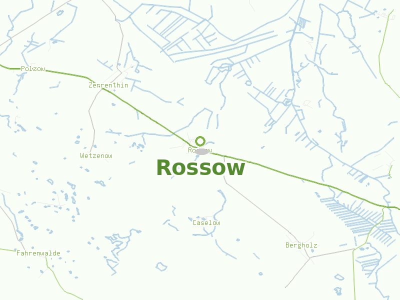 Karte von Rossow