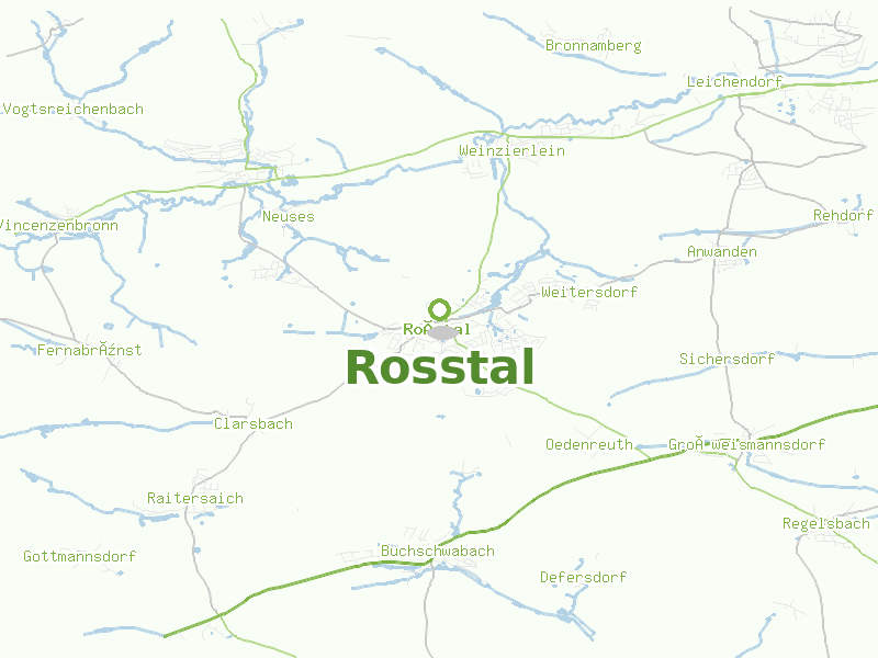 Karte von Rosstal
