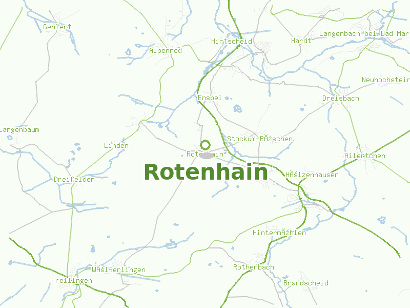 Karte von Rotenhain