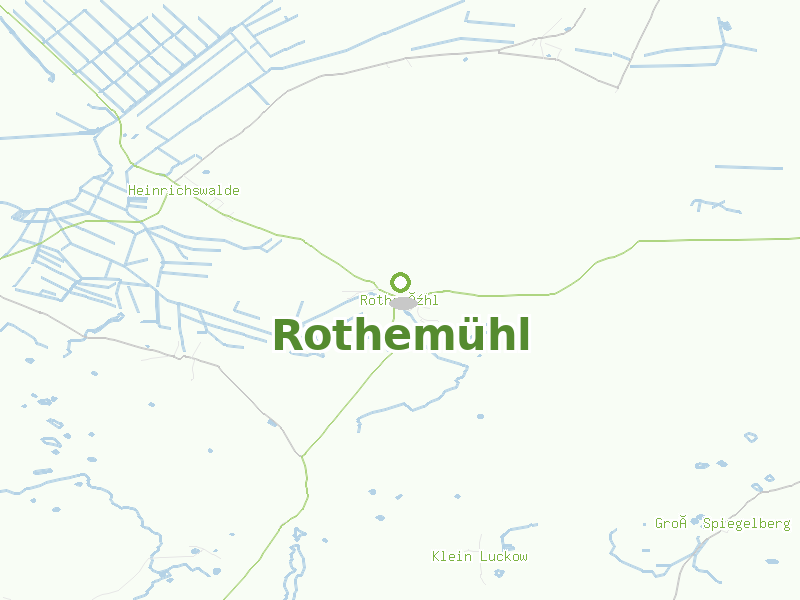 Karte von Rothemühl